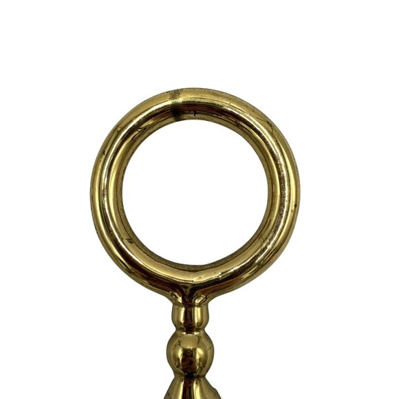 Set of 2 Vintage Valsan Portugal Brass Candlestick Double Arm Wall Sconces 9.5” - Picture 3 of 12